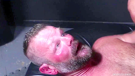 Chubby Scotts Wild Bareback Ride: Milking Grandpa Bubba Dry