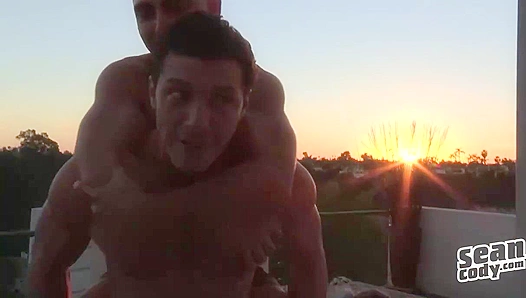 Brawny Titans Clash in Throes of Unbridled Lust as They Wrestle for Supremacy – GayXXX