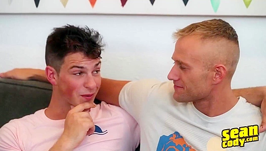 Steamy Encounter: Blake Archies Sultry Night with Naughty Hotties – Gay XXX