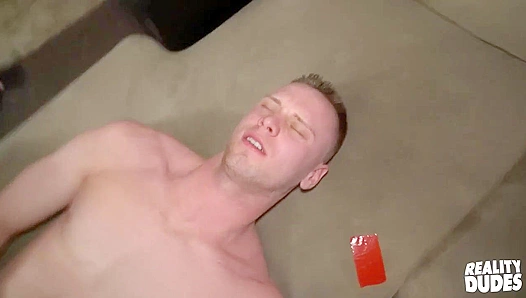 Brandon Blazes Bareback Rampage: Raw, Unbridled Lust on Dick Dorm 18+