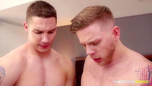 Neighbors by Day, Lovers in the Dark: Frat Bros Claim Their Man – TinyGays 18+