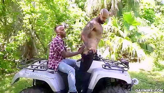 Phoenix Dominates Atlas, Pounding His Ass Raw on All-Terrain Thrill Ride