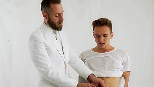 Cowboy Lewis Takes Elder Buck Naked, Raw and Steaming Hot - MissionaryBoys 18+