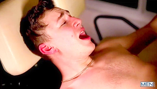 Steamy DILF Zander Pounds Caddys Tight Hole – Explicit Gay Threesome Session