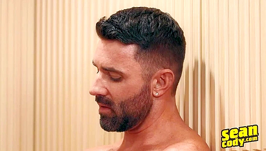 Levi Rivers Sauna Seduction: Sizzling Man-on-Man Action Unfolds in the Steam Room