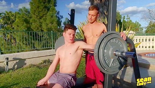 Ripped Teen Lovers Jaymus Riley Unleash Bareback Fury – GayXXX