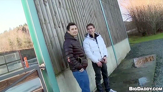 Caught in Public: Big Booty Boys Rough Rear Entrance – Deep Anal Pounding – 18+
