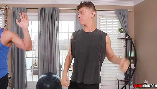 Intense Bareback Throes: Benvi Jordans Bodies Merge in Steamy Yoga-Fueled Fucking –