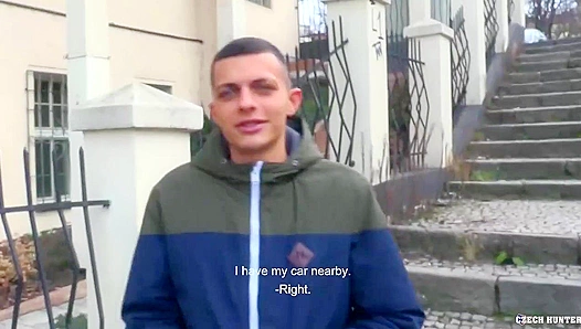 Czech Hunter: Slim Twinks Face Drenched in Juices After Wild Bareback Ride