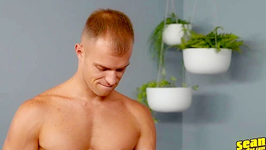 Jaymus Robbie Sits Sean Codys Hung Stud Tight and Goes Bareback Wild