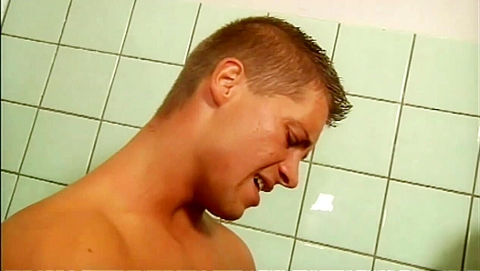 Zack Hoods Steamy Shower Blowjob Leads to a Messy Boys Cum-Filled Celebration