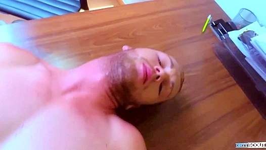 Hairy Legged Rookies First Rough Fuck - Taking Scouts Big Dirty Cock