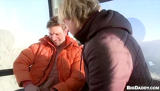Marek Dominates Martys Submissive Ass in a Winter Wonderland – Hot Gay Sex