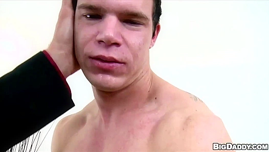 Steamy Bareback Audition: Dominant Georgio Takes Control of Younger Mans Tight Hole –