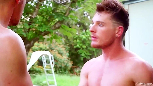 Brent Corrigan JJ Knight Ignite Passion: Wrestling Match Erupts into Raw, Wild Sex on the