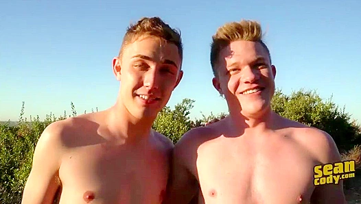 Raw Anal Fury Unleashed: SeanCodyX Captures Young Studs Unbridled Passion
