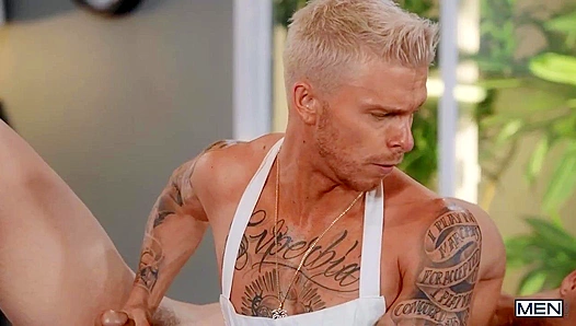 Paul Canons Hung Buck Thrusts Deep into Cook Blake Ryders Tight Hole