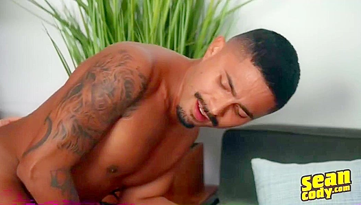Asher Swallows Every Drop of Clydes Spicy Latin Load