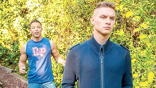 Steamy Dorm Room Threesome: Nic Sahara, Zak Bishop Get Down Dirty with Falcon