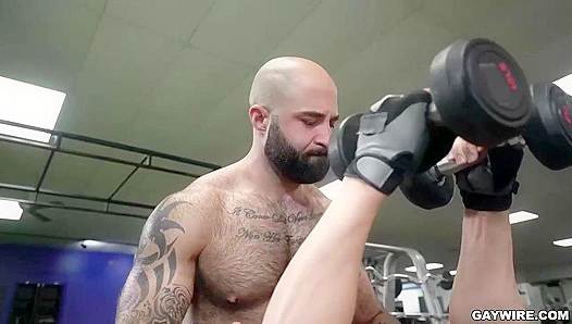 Sweaty Skin Against Meaty Cock: Atlas Grants Hungry Hole Swallows Sir Jets Massive Shaft
