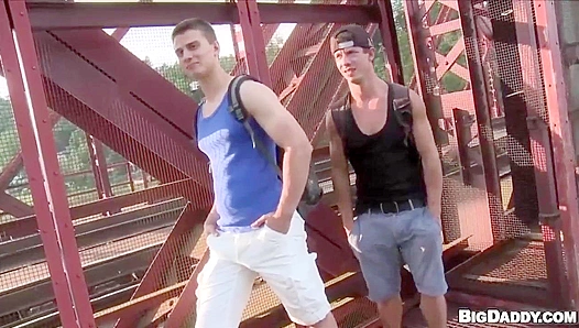Adventurous Young Euro Boys Get Naughty for Raw Outdoor Rear Action – Exposed In Public