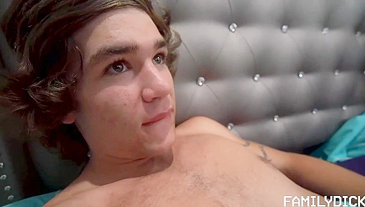 Steamy Twin Rendezvous: Daddy Oaks Claims Landon Alexs Holes in Rough Gay Anal Threesome