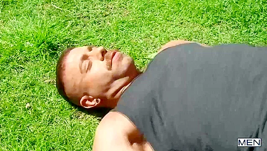 Straight Heartthrob Jacob Submits to Eddys Dominant Thirst - Sizzling Interracial XXX