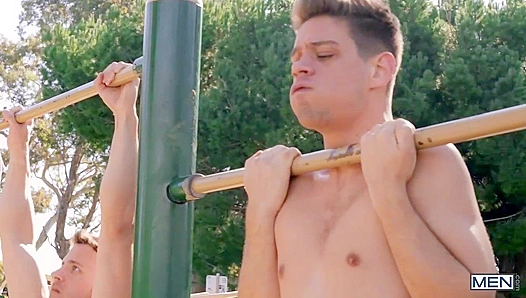 Ex-Pickup Pro DelRay Switches Teams for Raw, Hard Threeway with Grimes – Now a Gay Lover