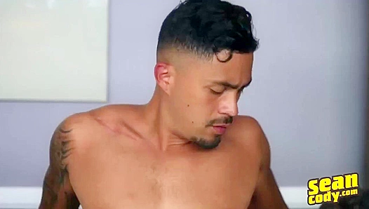 Ashers Massive Latino Rod Pulses Hard Through Raw Rodeo Ride on SeanCody