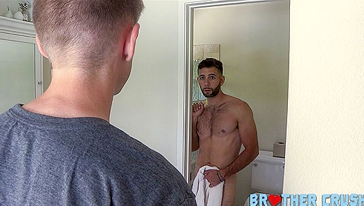 Olivers Forbidden Backdoor Temptation: Stepbrother Craves Raw Anal Thrills - BrotherCrush