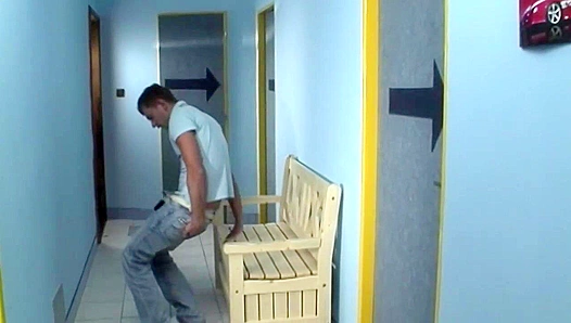 Sweating It Out: Dr. Marcos Scorching Exam Room Thrills in Raunchy Gay Medical Play