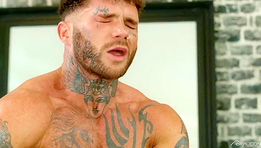 Tattooed Latino Beast Fucks Willing Twink into Submission - Deep, Rough Sex Demands