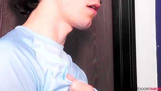 Caught Red-Handed: Cristianos Sudden Orgasm Caught by Scott - NextDoor Original