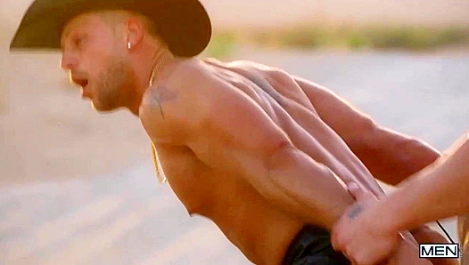 Passionate Desert Nights: Roman Maliks Rugged Cowboy Ride Under the Stars - TinyGays 18+