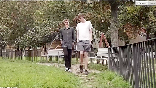 Conor Davis Ravishes Gabriel Clays Innocent Hole in Sweaty, Unprotected Thrusts - GayXXX