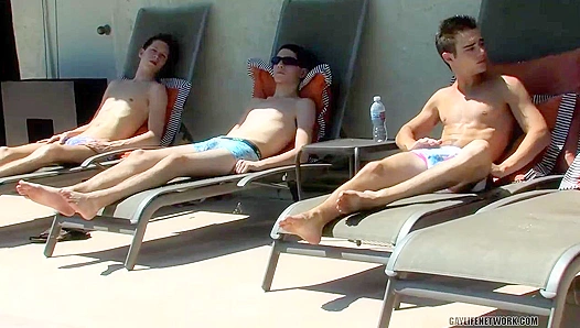 Horny Twink Students Beg for More as Experienced Dads Phillip Rad Show Them a Wild Lesson