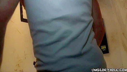 Thirsty for Glory Hole Thrills: Alexander Craves Gavins Hung Massive - TinyGays 18+