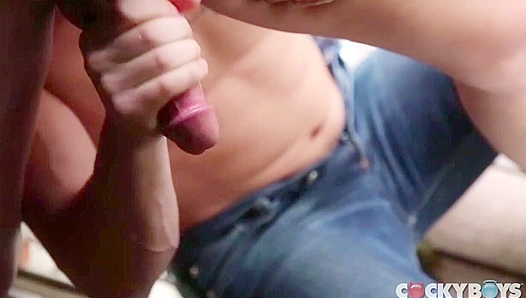 Liams Lustful Session: CockyBoys Star Drills Hard in Sizzling Gay Sex – 18+