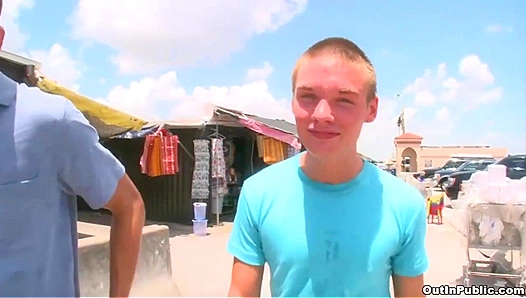 Passionate Public Encounter: Handsome Patrick OReilly Claims His Cute Twink Lover –