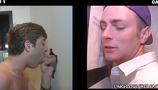 Matthew Singer Dominates Michael Dora In Raw, Hungry Blowjob Scene