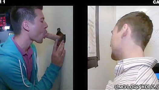Steamy Glory Hole Session: Zakk Johnny Torque Get Down Dirty