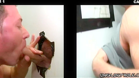 Brett Nick Unleash Steamy Glory Hole Oral Frenzy – Raw Gay Hookup 18+