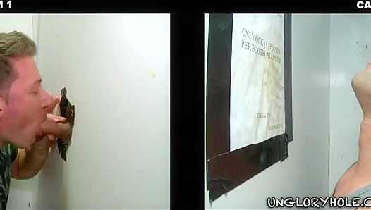 Brett Nick Unleash Steamy Glory Hole Oral Frenzy – Raw Gay Hookup 18+