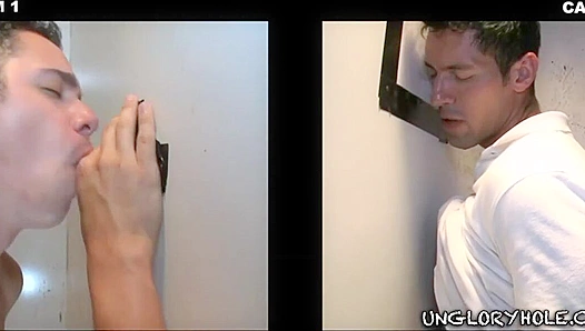 Tylers Secret Glory Hole Threesome: Raw, Anonymous Lust with Alex Garrett Mysterious