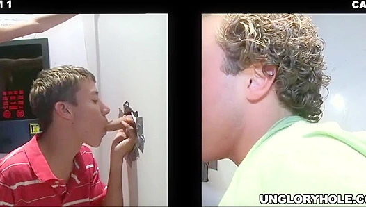 Angelos Hungry Hole-Sucking Frenzy: Justins Pungent Dick Gets Devoured at the Wild Glory