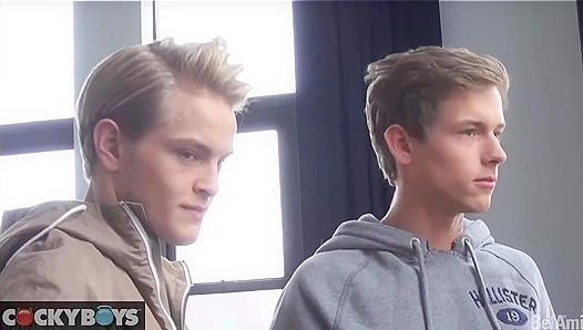 Steamy Backstage Action: Jett and Kevin Go Hard - CockyBoys 18+