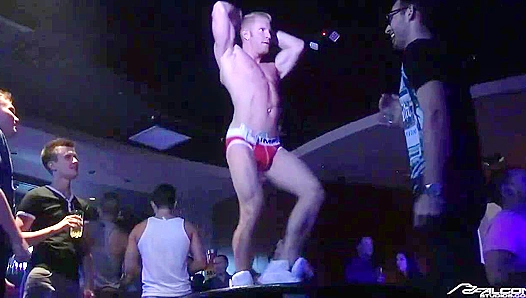 Johnny V Teases Scott Riley: Sizzling Strip Dance Leads to Lustful Threesome – GayXXXtube