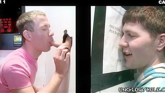 Raw Passion Unleashed: Alex, Rock, Cody Codys Glory Hole Orgy at XclusiveGayX 18+