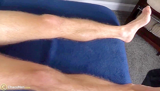 Kyler Dixon Ransom: Oiled Hands Turn to Hung Licks as Sensual Massage Ignites Passionate