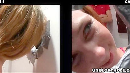 Straight Lads First Glory Hole Thrill - Sean Alexs Debut Blowbang Experience